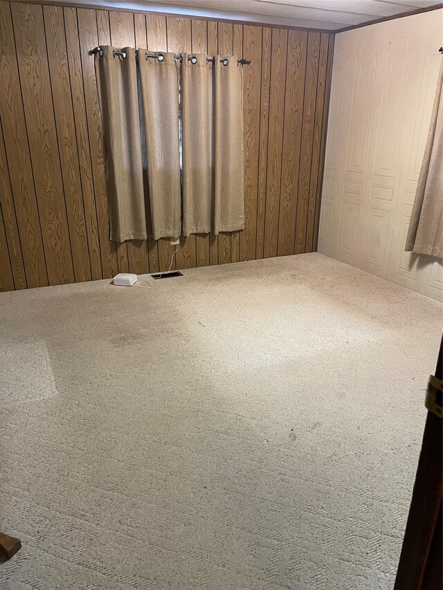 381 Lyng Ave W, Highwood, MT 59450 - basement featuring carpet flooring and wooden walls