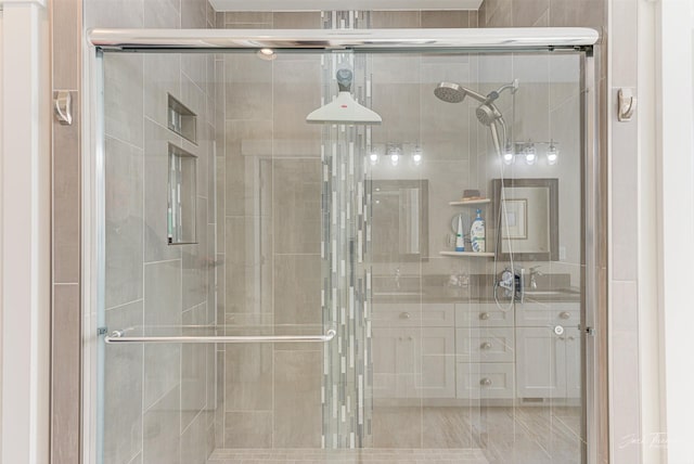 2883 Alpine View Loop, Helena, MT 59601 - full bathroom with a shower stall and vanity