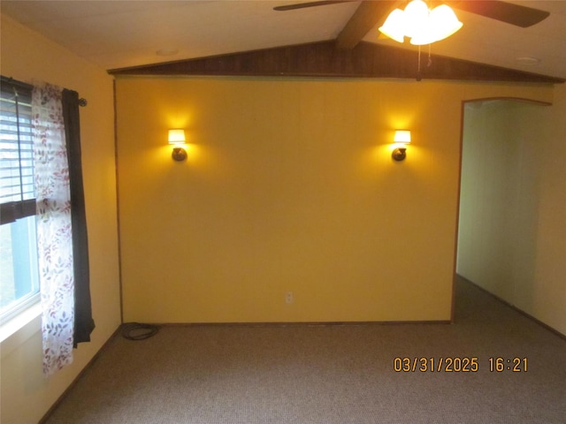 4612 Richlie St, Missoula, MT 59808 - carpeted empty room featuring a ceiling fan and plenty of natural light