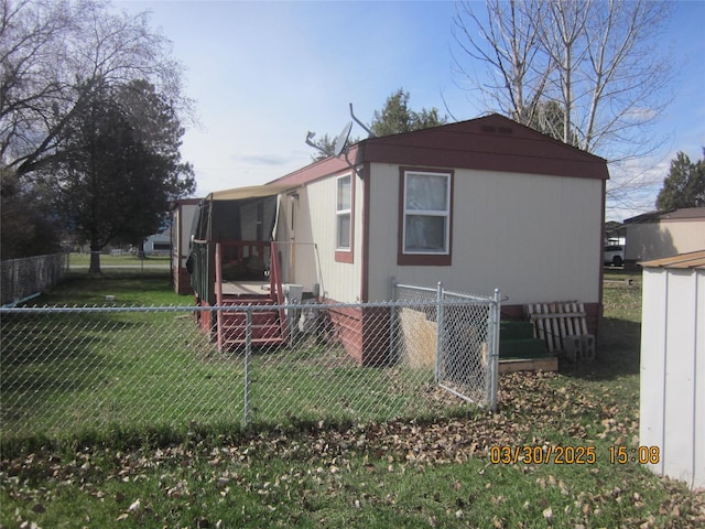 4612 Richlie St, Missoula, MT 59808 - view of home's exterior with a fenced backyard