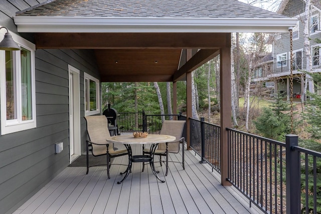 304 Stumptown Loop, Whitefish, MT 59937 - deck with outdoor dining area