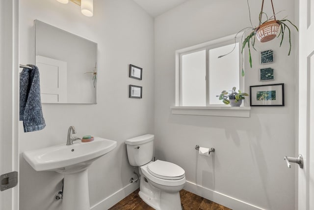 304 Stumptown Loop, Whitefish, MT 59937 - bathroom with baseboards and wood finished floors