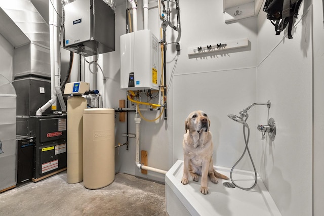 304 Stumptown Loop, Whitefish, MT 59937 - utilities with water heater and heating unit