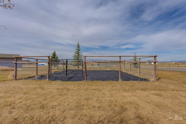 2160 Crested Wheat Loop, East Helena, MT 59635 - exterior space with a yard, fence, an outdoor structure, and a rural view