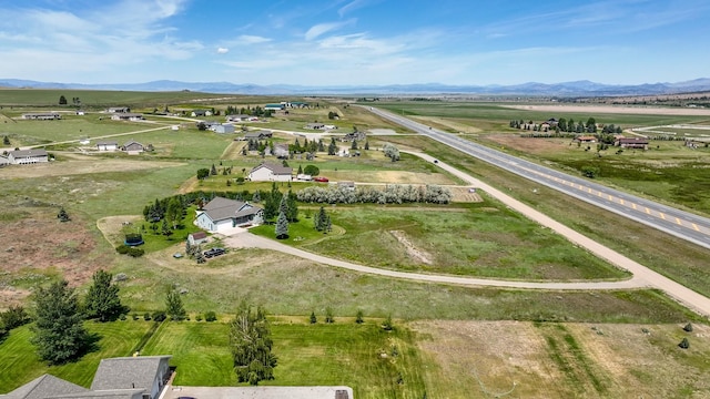24 Spruce Grove Rd, East Helena, MT 59635 - aerial view of property's location featuring rural landscape and a mountain backdrop