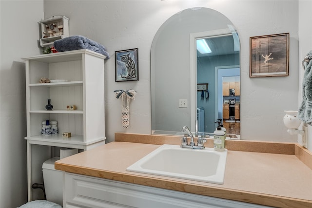 675 Pebble Dr, Kalispell, MT 59901 - bathroom with vanity and toilet