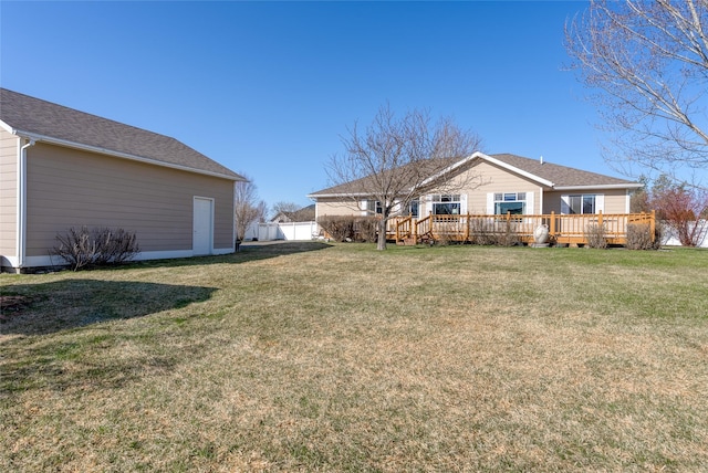 675 Pebble Dr, Kalispell, MT 59901 - rear view of property featuring a deck