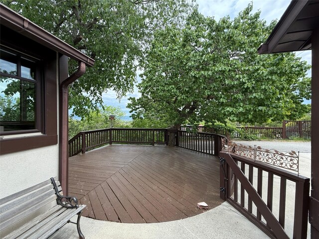 521 Clarke St, Helena, MT 59601 - view of wooden terrace