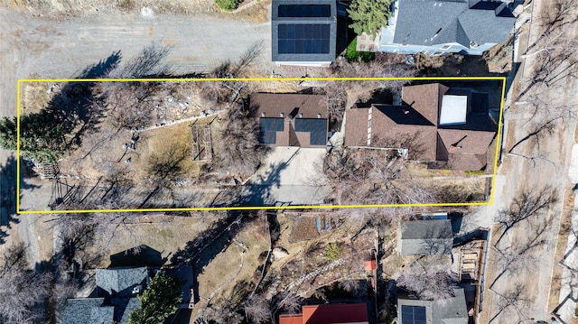 521 Clarke St, Helena, MT 59601 - aerial view of property's location with property boundaries highlighted