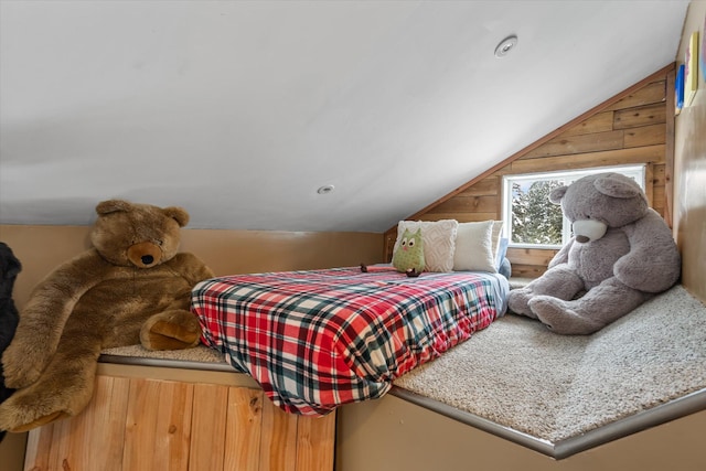 4695 Star Meadow Rd, Whitefish, MT 59937 - bedroom featuring lofted ceiling