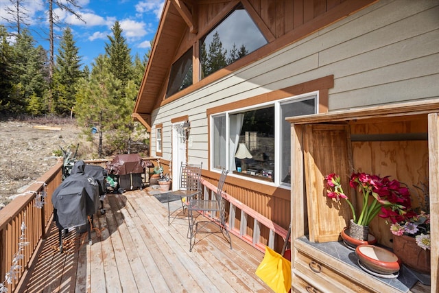 4695 Star Meadow Rd, Whitefish, MT 59937 - deck with grilling area