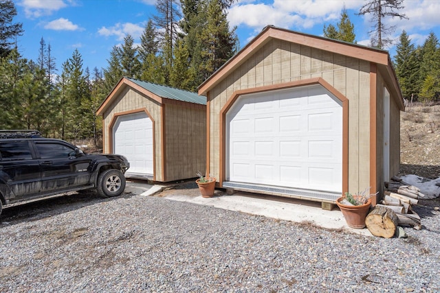4695 Star Meadow Rd, Whitefish, MT 59937 - view of detached garage