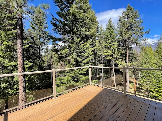 69 Fir Dr, Thompson Falls, MT 59873 - view of wooden terrace