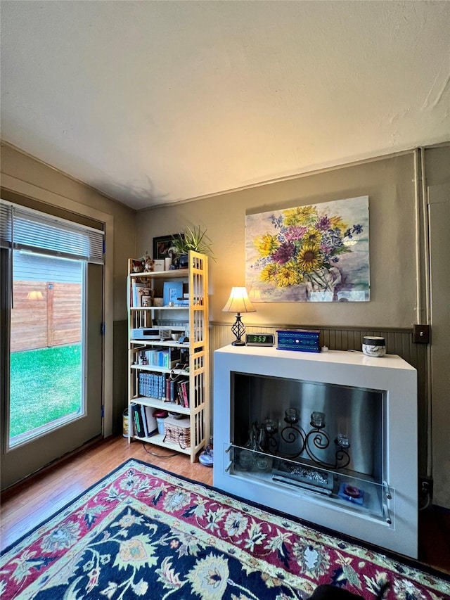 413 A St Unit 2, Hot Springs, MT 59845 - interior space featuring wood finished floors