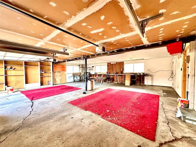 miscellaneous room featuring a garage
