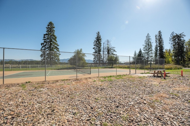 6104 Monterra Ave Unit A, Whitefish, MT 59937 - view of tennis court