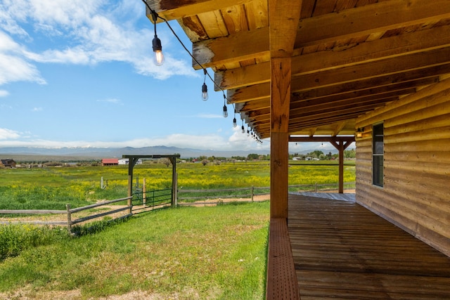 68 Bieler Ln, Sheridan, MT 59749 - view of yard with a view of countryside