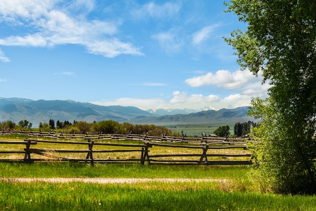 68 Bieler Ln, Sheridan, MT 59749 - view of mountain background featuring rural landscape and agricultural land