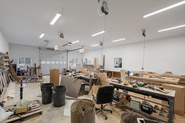 388 Cherry Creek Rd, Thompson Falls, MT 59873 - garage featuring a workshop area