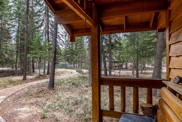 3700 Glen Lake Rd, Eureka, MT 59917 - view of yard