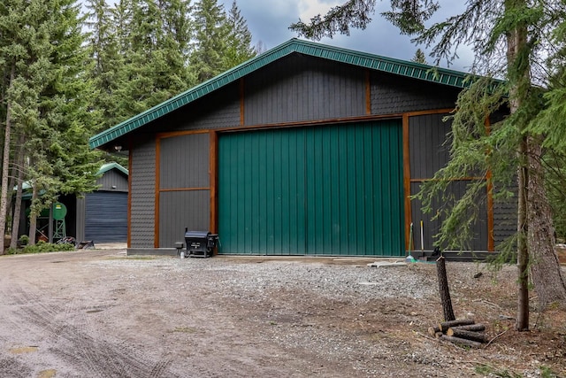 3700 Glen Lake Rd, Eureka, MT 59917 - view of detached garage