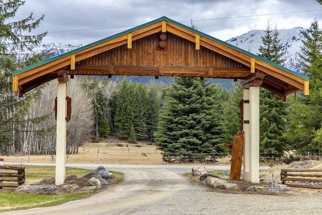 3700 Glen Lake Rd, Eureka, MT 59917 - view of home's community with a mountain view