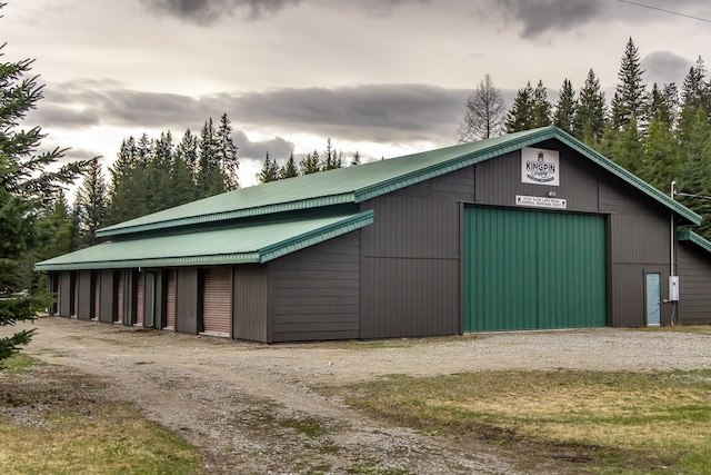 3700 Glen Lake Rd, Eureka, MT 59917 - view of outdoor structure with driveway