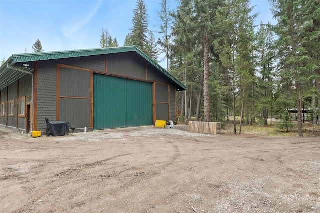 3700 Glen Lake Rd, Eureka, MT 59917 - view of detached garage