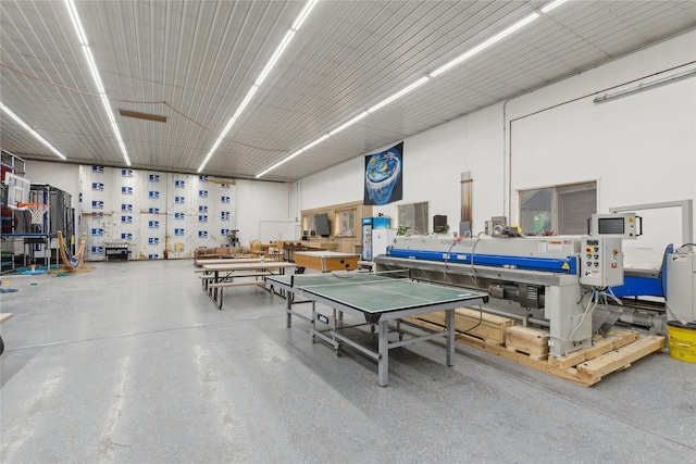 3700 Glen Lake Rd, Eureka, MT 59917 - garage featuring a workshop area
