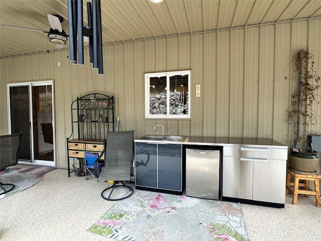 85 Osprey Dr E, Thompson Falls, MT 59873 - view of patio featuring a sink and exterior kitchen