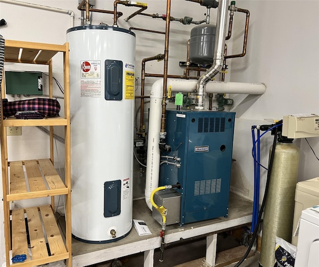 85 Osprey Dr E, Thompson Falls, MT 59873 - utilities featuring electric water heater and a heating unit