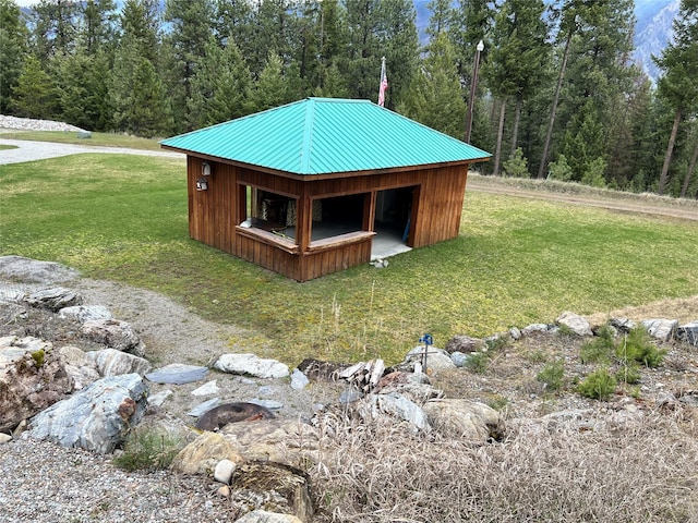 85 Osprey Dr E, Thompson Falls, MT 59873 - view of outbuilding with a wooded view