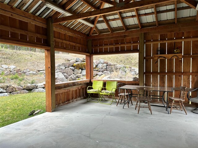 85 Osprey Dr E, Thompson Falls, MT 59873 - view of patio featuring a gazebo