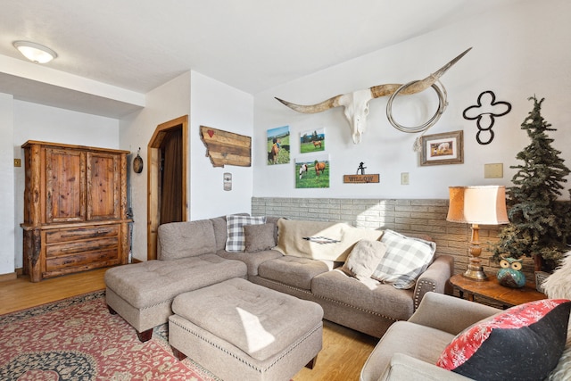 44688 N Foothills Dr, Ronan, MT 59864 - living room with light wood-style flooring