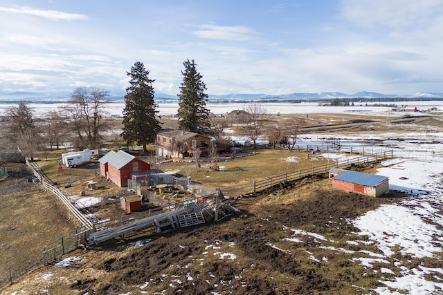 44688 N Foothills Dr, Ronan, MT 59864 - bird's eye view of a mountain backdrop