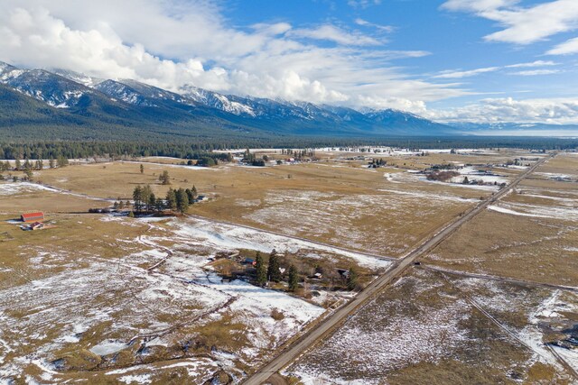 44688 N Foothills Dr, Ronan, MT 59864 - view of rural area featuring a mountain backdrop