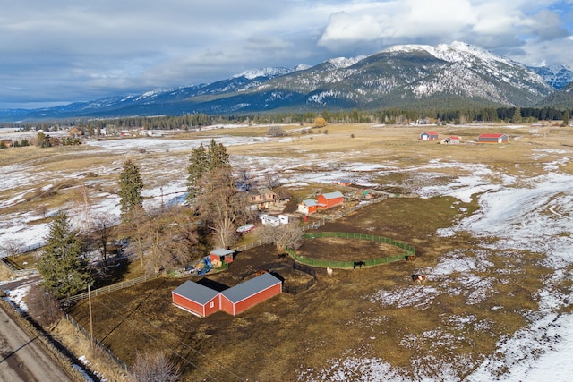 44688 N Foothills Dr, Ronan, MT 59864 - view of rural area featuring a mountainous background