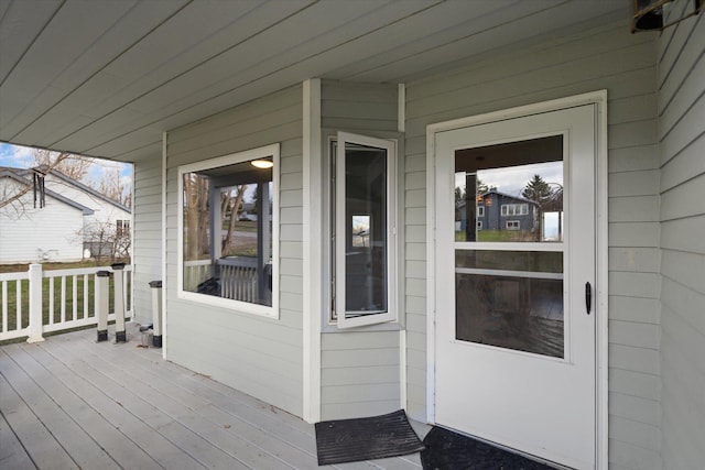 385 Meadow Hills Dr, Kalispell, MT 59901 - property entrance featuring a deck