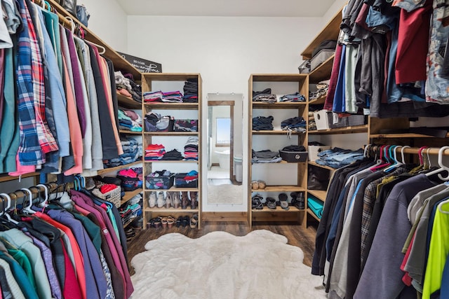 2650 W Valley Dr, Kalispell, MT 59901 - walk in closet with wood finished floors