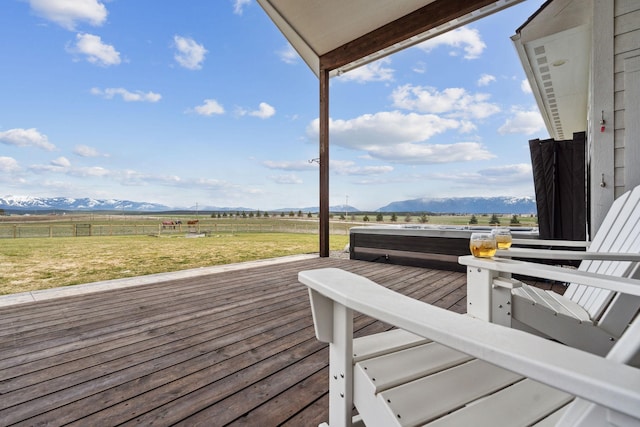 2650 W Valley Dr, Kalispell, MT 59901 - view of wooden deck