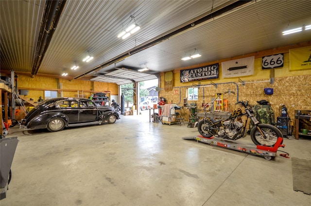 5 Alpine Valley Ln, Clancy, MT 59634 - garage featuring a workshop area