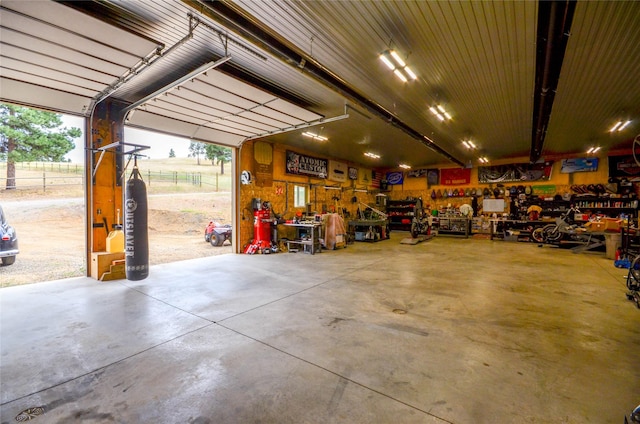 5 Alpine Valley Ln, Clancy, MT 59634 - garage with a workshop area