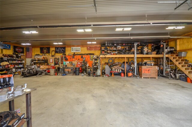 5 Alpine Valley Ln, Clancy, MT 59634 - garage with a workshop area