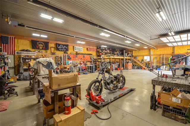 5 Alpine Valley Ln, Clancy, MT 59634 - garage with a workshop area