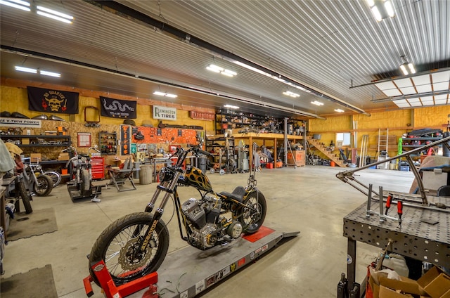 5 Alpine Valley Ln, Clancy, MT 59634 - garage with a workshop area