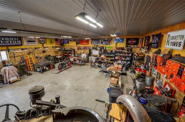 5 Alpine Valley Ln, Clancy, MT 59634 - garage with a workshop area