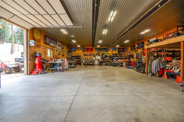 5 Alpine Valley Ln, Clancy, MT 59634 - garage with a workshop area