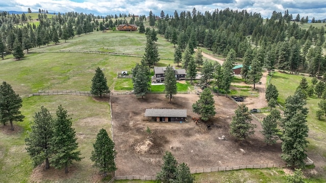 5 Alpine Valley Ln, Clancy, MT 59634 - aerial view of property and surrounding area featuring rural landscape