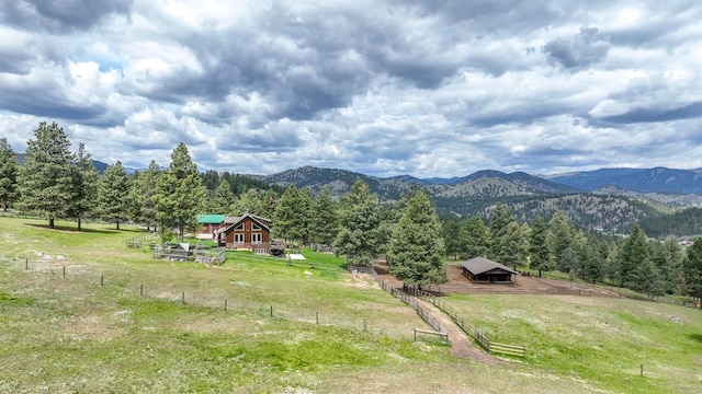 5 Alpine Valley Ln, Clancy, MT 59634 - mountain view with rural landscape and a heavily wooded area