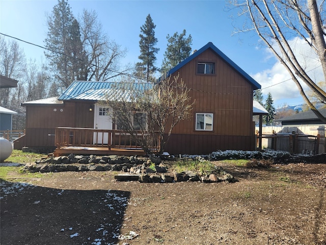 105 Stapp Ln, Darby, MT 59829 - exterior space with fence